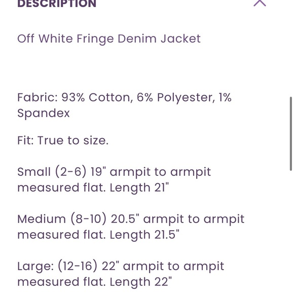 Judy Blue White Denim Jacket - Picture 8 of 8